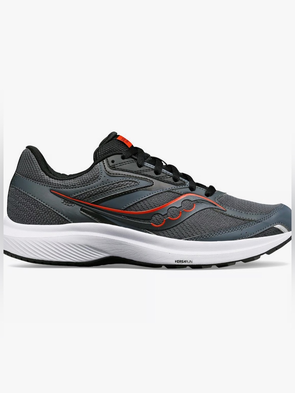 Saucony Men's Cohesion 17 Shadow/Black - Size 8 1/2 Wide 4E